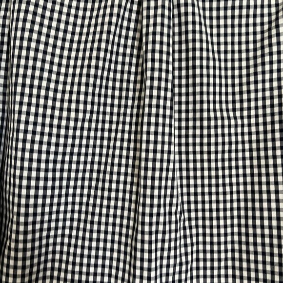 Tommy Hilfiger Mens Medium Blue White Long Sleeve Gingham Plaid Coupe Classique - Picture 9 of 11